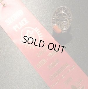 画像1: ナバホ　Alex・Sanchez　09Awards　ペトログラフ　コーラル付　リング15・5号