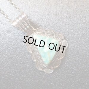 画像1: ナバホ　Geneva・Ramone　スタンプワーク　ロイストーンターコイズ付　TOP