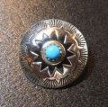 白人メーカー　ニッケルシルバー　コンチョボタン2・1cm