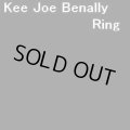 ナバホ　Kee・Joe・Benally　ナンバーエイトターコイズ付　リング24号