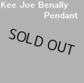 ナバホ　Kee・Joe・Benally　スタンプワーク×オーバレイ　ブルーターコイズ付　ベアパウピンブローチ&TOP