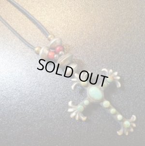 画像1: オリジナル　オールドコイン&シルバー&ホワイトハートビーズetc カスタムネックレス（ペンダントトップ別売）