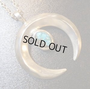 画像1: ナバホ　Darryl・Dean・Begay　トゥーファーキャスト　アパッチブルーターコイズ付　ナジャ型TOP