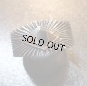 画像1: ナバホ　Patricia・Bedonie　シルバー×14Kゴールドダイア　リング21号