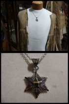 ナバホ Patricia・Bedonie パットベドニー サンバースト×14K ナバホ Patricia・Bedonie パットベドニー サンバースト×14K