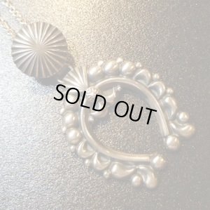 画像1: ナバホ　Delbert・Gordon　スタンプワーク　コンチョアップリケ　ナジャTOP