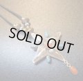 オリジナル　オールドコイン&シルバー&ホワイトハートビーズetc カスタムネックレス（ペンダントトップ別売）