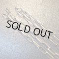 ナバホ　シルバーつや消し（マット）仕上げ　チェーンネックレス約61cm