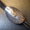 ナバホ　Kee・Nez　オーバレイ　サンバースト×14Kゴールドサンフェイス　ボロタイ