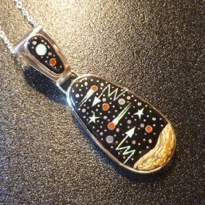 画像1: ナバホ　Matthew・Jack　インレイ　夜空モチーフ　TOP