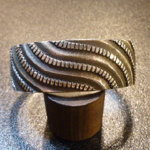 画像1: ナバホ　Harrison・Jim　インゴットシルバー　チゼルワーク　バングル約15・5〜16・5cm用