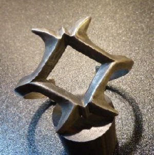 画像1: ナバホ　70’Sオールドポーン　サンドキャスト　バングル約15〜16cm用