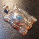 ナバホ　Marco・Begaye　オーバレイ　ローンマウンテンターコイズ＆ゴールドアクセント付　ボックスTOP