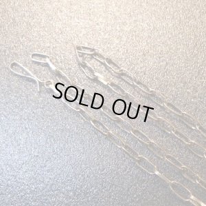 画像1: ナバホ　シルバーつや消し（マット）仕上げ　チェーンネックレス約61cm