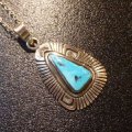ナバホ　Steven・Joe・Begay　オーバレイ　ターコイズ付　TOP
