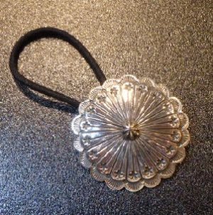 画像1: ナバホ　Sunshine・Reeves　スタンプワーク　ボタンコンチョ約3・8cm