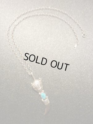 画像2: ナバホ　コヨーテクロー&ターコイズ&バッファロー付　TOP