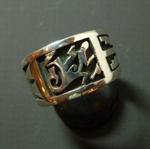 様々なモチーフをオーバレイしたホピ｢Darren・Silas」作リング10点更新