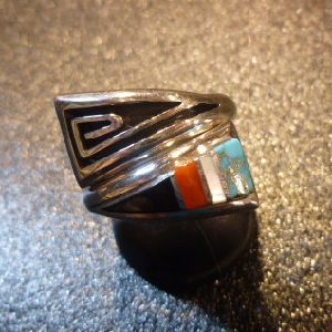 Albert Nells アルバートネルス リング ナバホ族 ターコイズ-